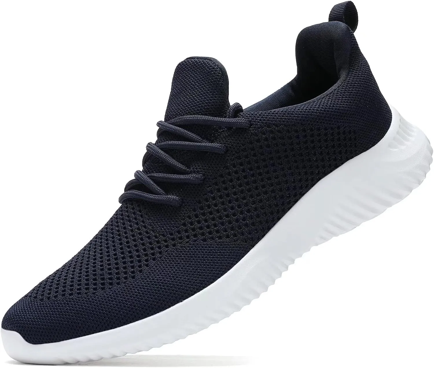 Men's Slip on Walking Shoes Ultra Light Breathable Non Slip Running Shoes Casual Fashion Sneakers Mesh Workout Sports