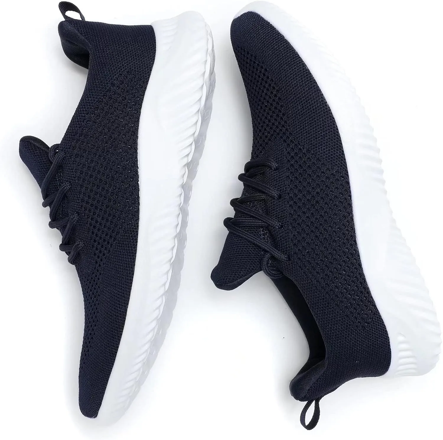 Men's Slip on Walking Shoes Ultra Light Breathable Non Slip Running Shoes Casual Fashion Sneakers Mesh Workout Sports