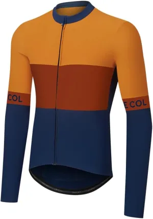 Men’s Sport Long Sleeve Jersey | Zip Closure Cycling Shirt | Rear Pockets, Sustainable Construction, Relaxed Fit