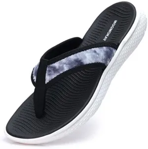 MGGMOKAY Women's Flip Flops Comfortable Casual Summer Beach Thong Sandals