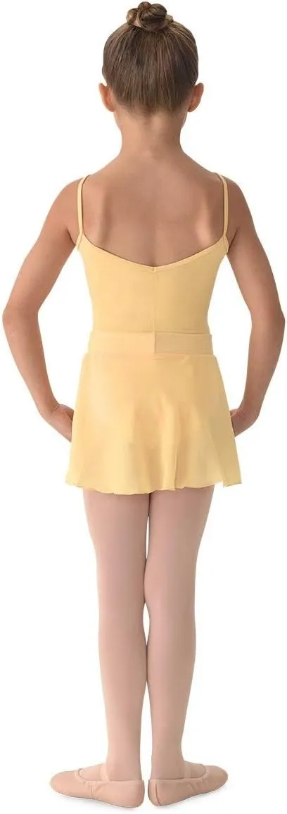 Mirella Girls Georgette Mock Wrap Skirt