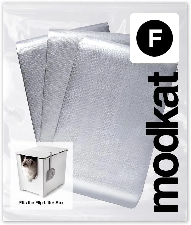 Modkat Liner Type F (3-Pack) – Compatible with Flip Litter Box