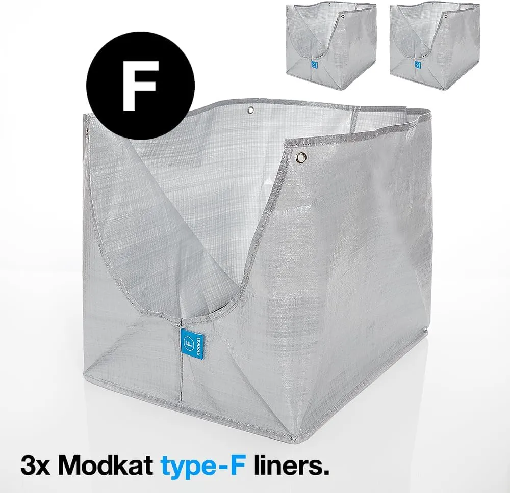 Modkat Liner Type F (3-Pack) – Compatible with Flip Litter Box