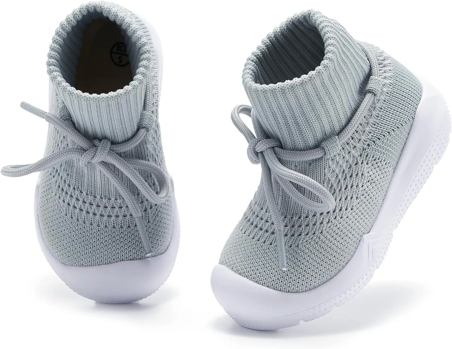 MORENDL Baby Sock Shoes Toddler Sneakers Infant Tennis Slip On Walking Shoes Boys & Girls Non-Slip Slippers