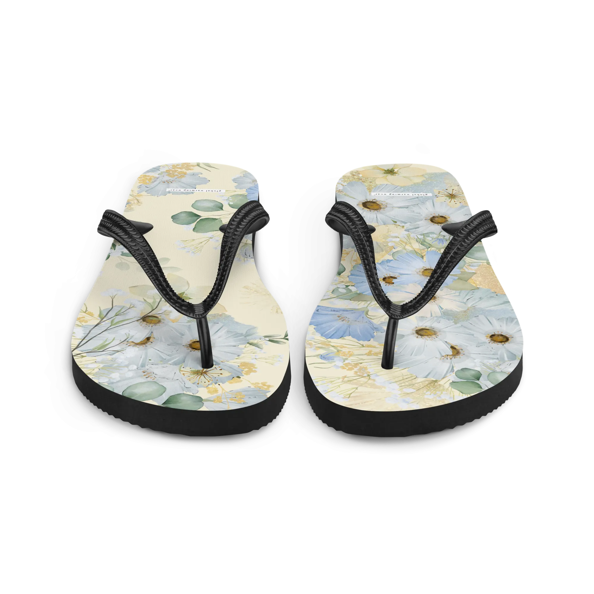 Morning Dew Flip-Flops - Apricot White