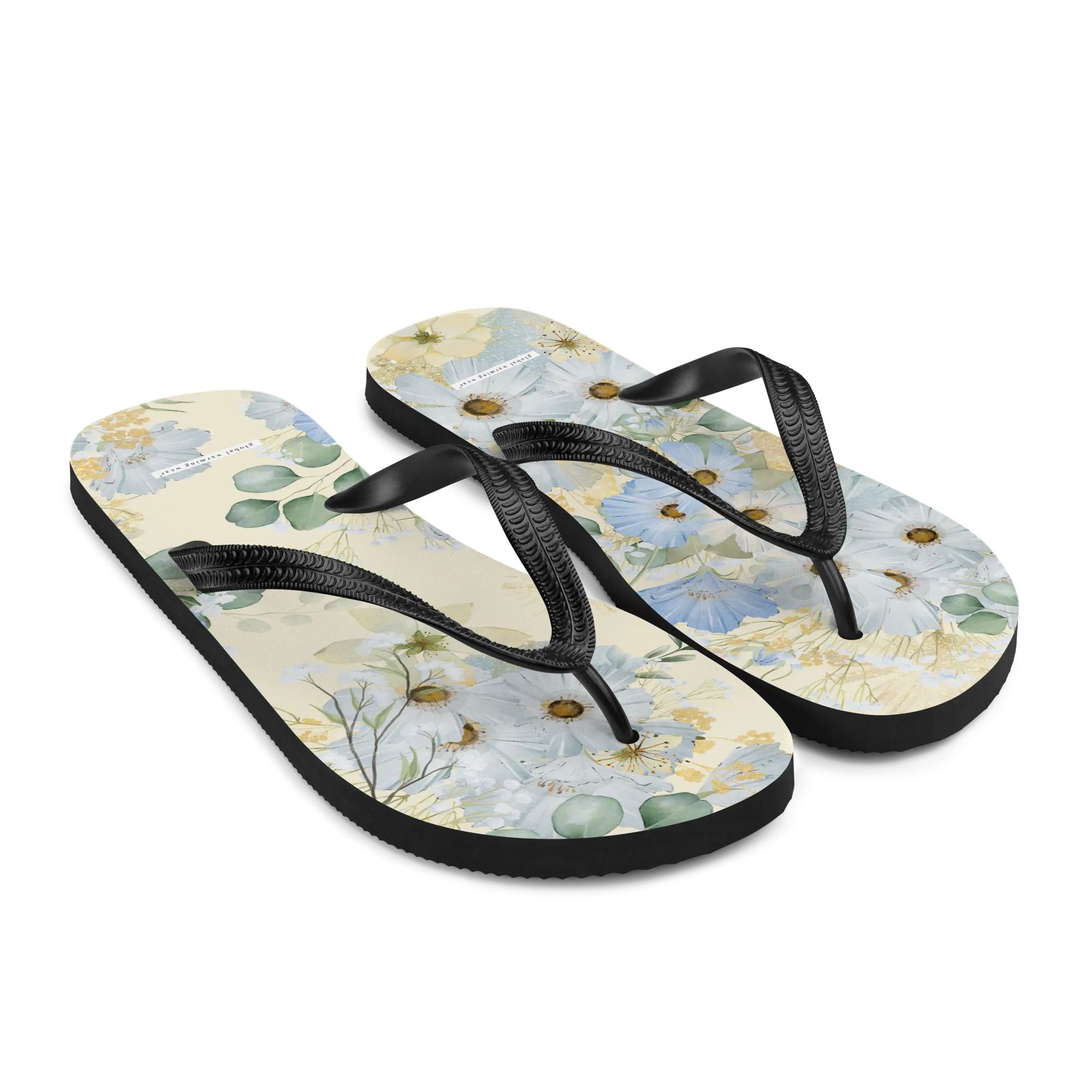 Morning Dew Flip-Flops - Apricot White