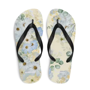 Morning Dew Flip-Flops - Apricot White