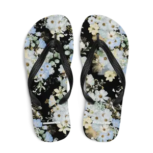 Morning Dew Flip-Flops - Black