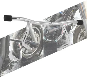 Motorcycle Engine Guard Highway Crash Bar Fit for Harley Touring Electra Glide FLHT Street Glide FLHX Road Glide FLTRX Road King FLHR 2014- (Chrome)
