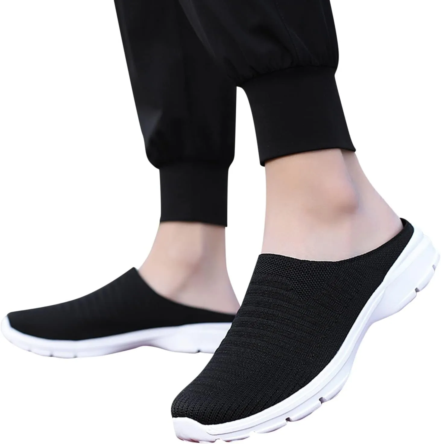 Mules for Women 2025 Backless Walking Sneakers Slip On Shoes Women Boots Shoes Casual Shoes Sneakers Steel Toe Tennis Shoe Loafers Casual Slip On