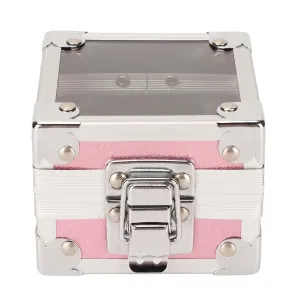 Nail Drill Bit Holder,ANGGREK 25 Holes Drill Bit Case 3 Layer Sponge Transparent Flip Cover Storage Displayer Box for Acrylic Nail Drill Bit Rivet Reinforcement