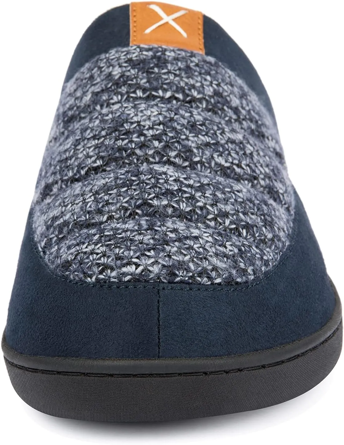 NewDenBer Men's Cozy Memory Foam Slippers Soft Slip on Indoor Outdoor Clog House Shoes