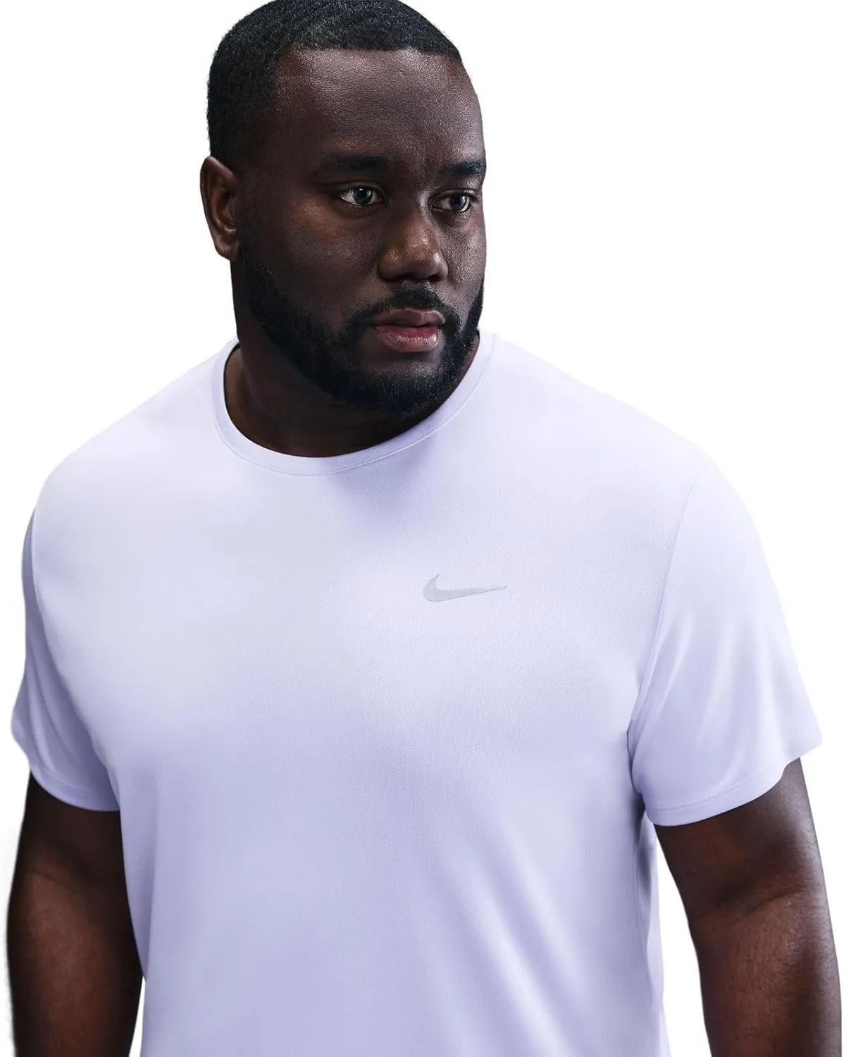 Nike Miler Men's Dri-FIT UV Short-Sleeve Running Top (DV9315-515, Hydrangeas)