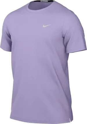 Nike Miler Men's Dri-FIT UV Short-Sleeve Running Top (DV9315-515, Hydrangeas)
