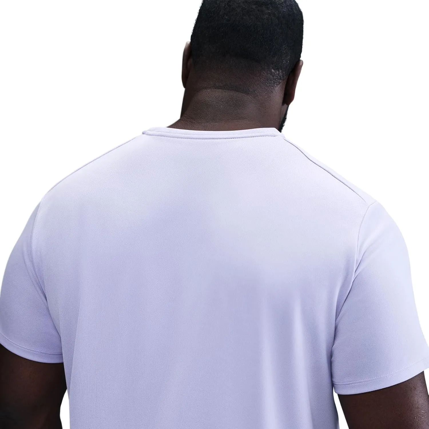 Nike Miler Men's Dri-FIT UV Short-Sleeve Running Top (DV9315-515, Hydrangeas)