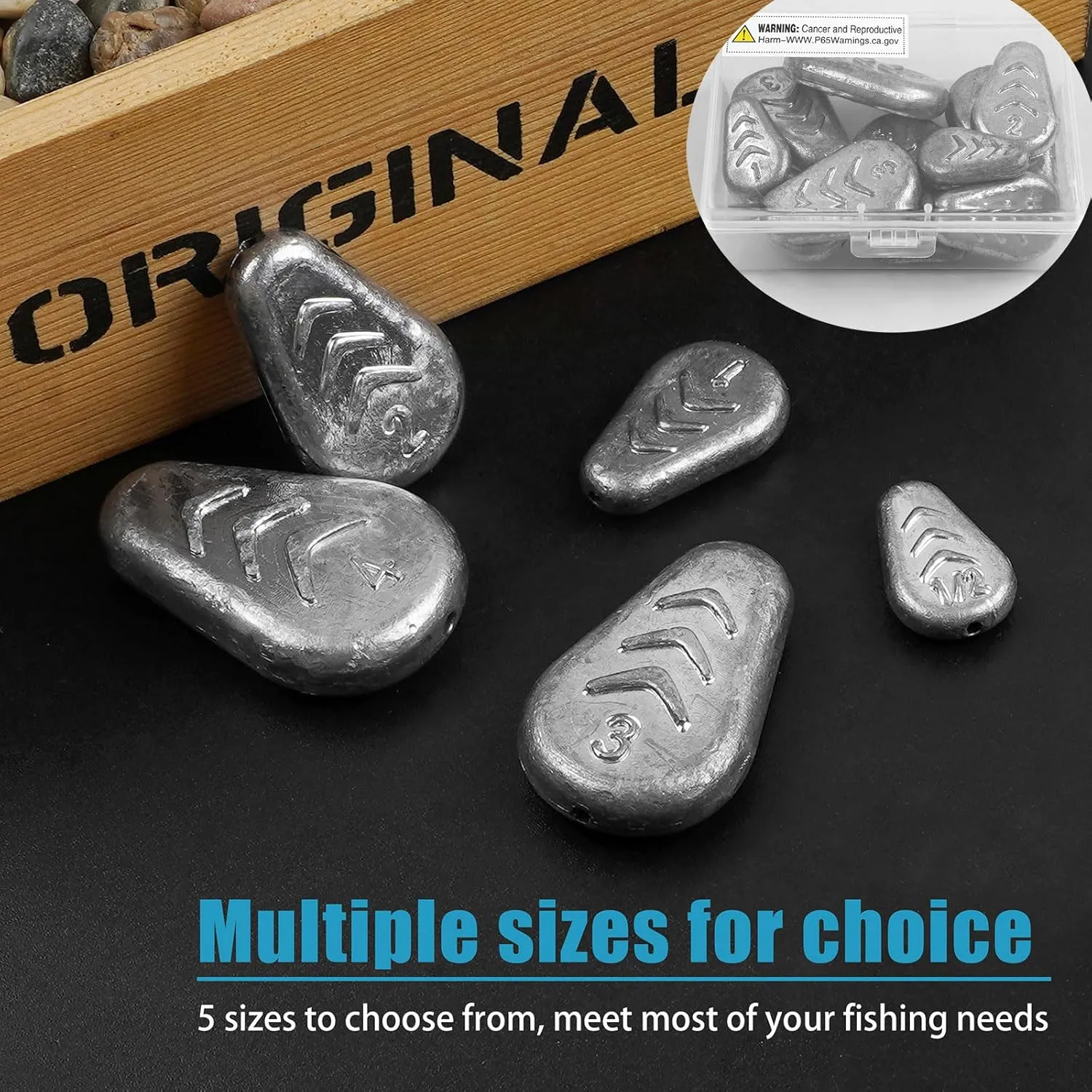 No Roll Sinker Fishing Weights, No Snag Flat Inline Catfish Sinkers Weights Saltwater Surf Fishing Rigs Catfishing Tackle