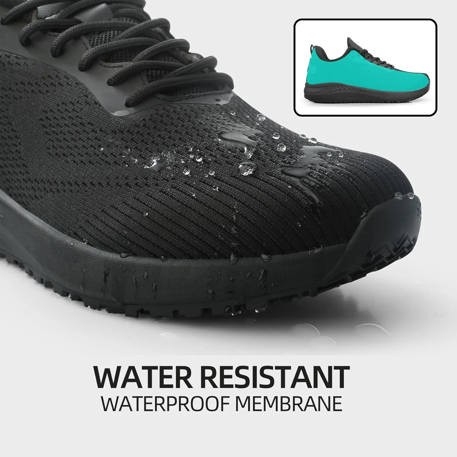 Non Slip Shoes for Men Food Service Slip Resistant Work Shoes for Men in Restaurant Kitchen Chef Slip On Walking Sneakers Breathable Lightweight