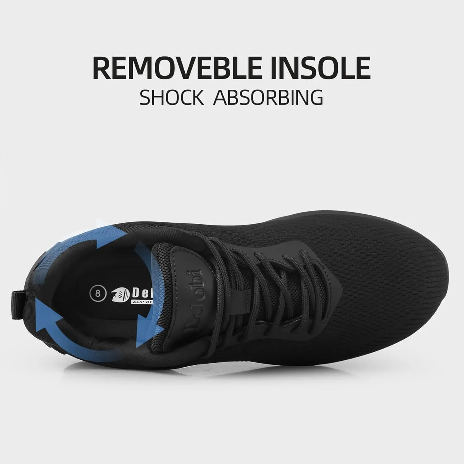 Non Slip Shoes for Men Food Service Slip Resistant Work Shoes for Men in Restaurant Kitchen Chef Slip On Walking Sneakers Breathable Lightweight