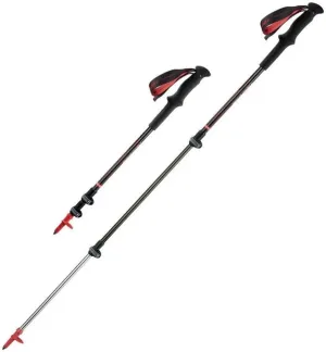 Nordic Walking Trekking Poles - Ultralight, Adjustable, Foldable Telescopic Hiking Poles with Anti-Shock Tip, for Travel, Camping, Mountaineering