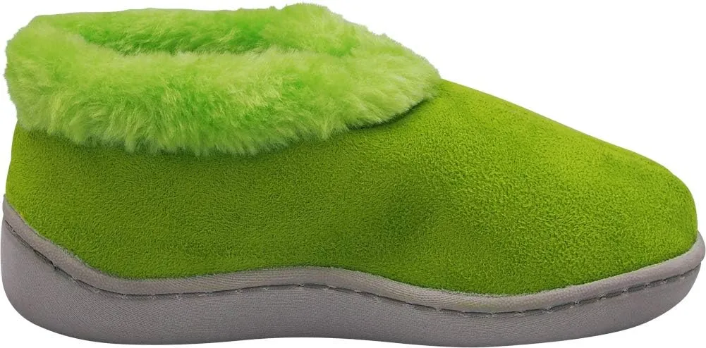 NORTY - Toddler Little Kid Big Kid Girls Fleece Memory Foam Slip On Indoor Slippers
