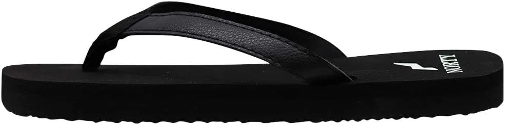 NORTY - Womens Platform Flip Flop Thong Sandal - Runs 1 Size Small
