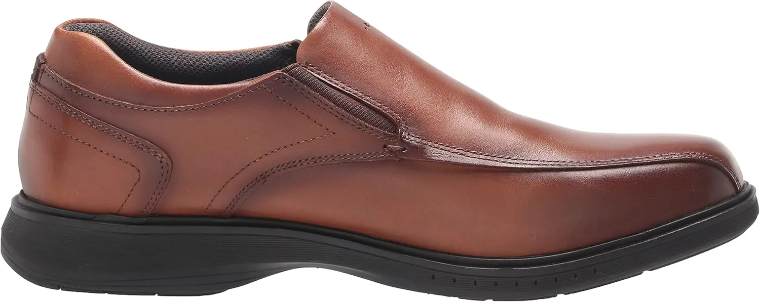 Nunn Bush Men's Pro Bicycle Toe Slip-on with Kore Slip Resistant Comfort Technology Loafer
