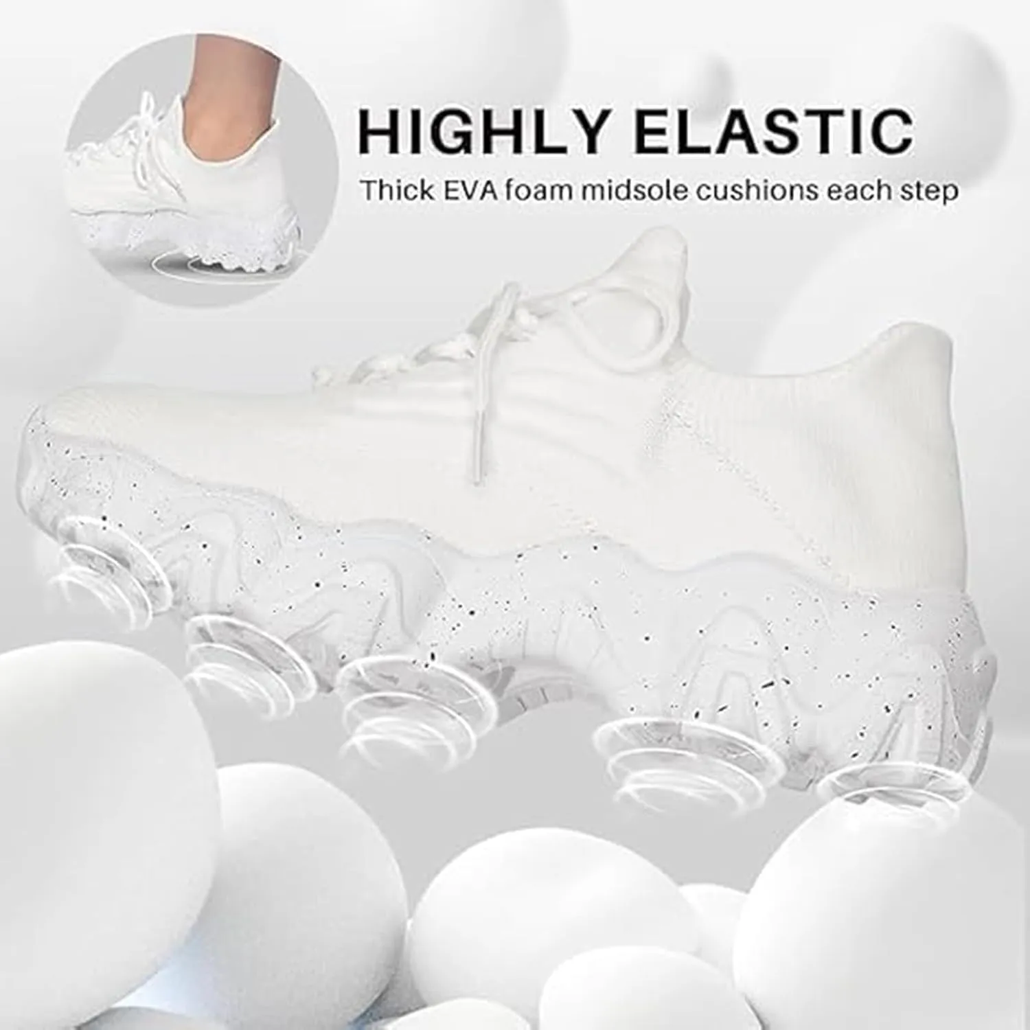 Nursebabe Shoes Ortho Pro, Nurse Babe Tennis Shoes Women, Mesh Breathable Lightweight Non-Slip Orthofit Orthopedic Sneakers