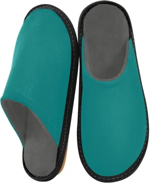 ODAWA Leopard Print Warm Shoe House Slippers for Grandma Mom, Fall House Slippers with Memory Foam Anti-Skid Sole