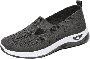 Orthopedic Shoes for Women Woven Orthopedic Breathable Soft Shoes Comfort Wear Orthowear Shoe Mesh Walking Sneakers