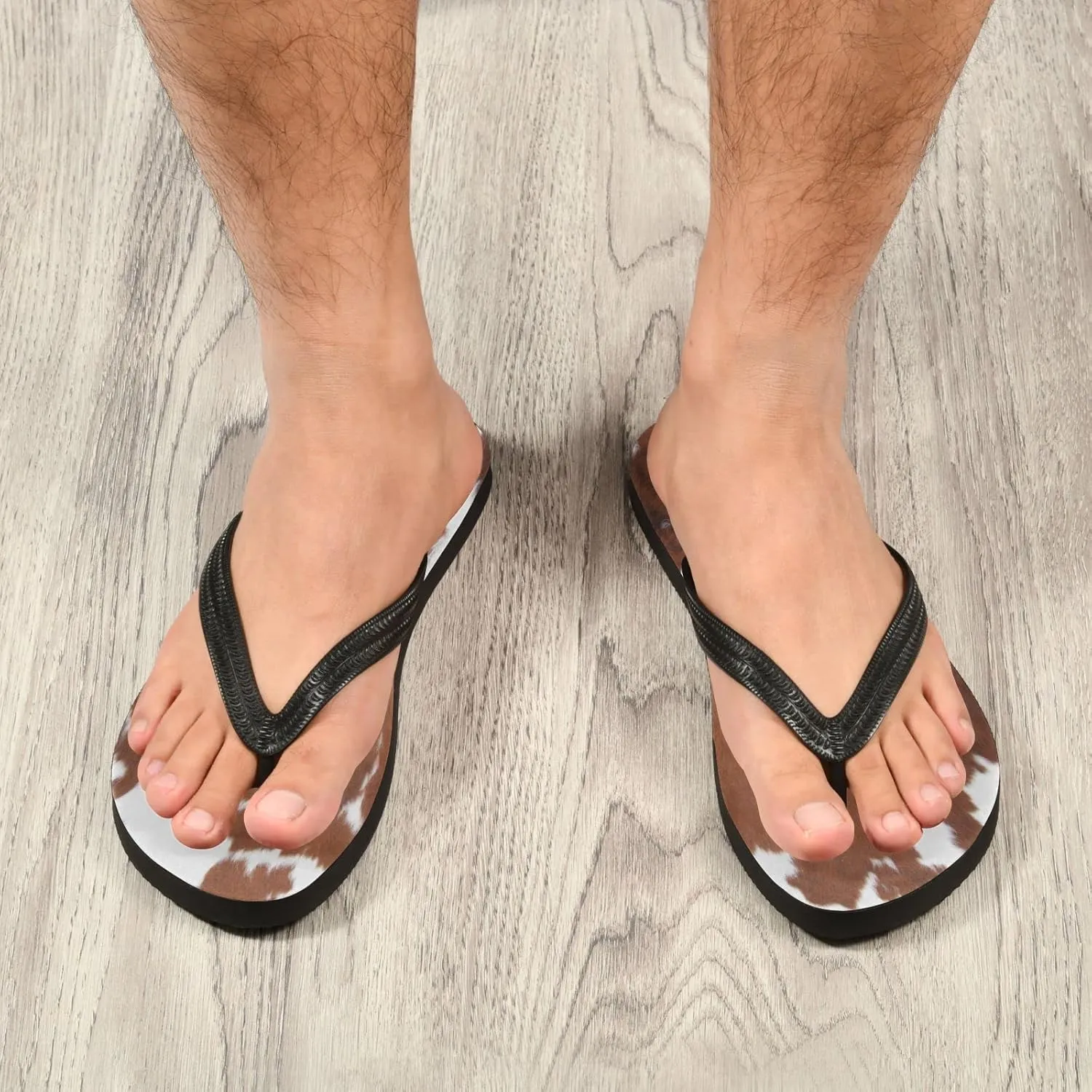 Oyihfvs Flip Flops Flip Sandal Home Slippers Hotel Spa Bedroom for Men Women XS-XXL