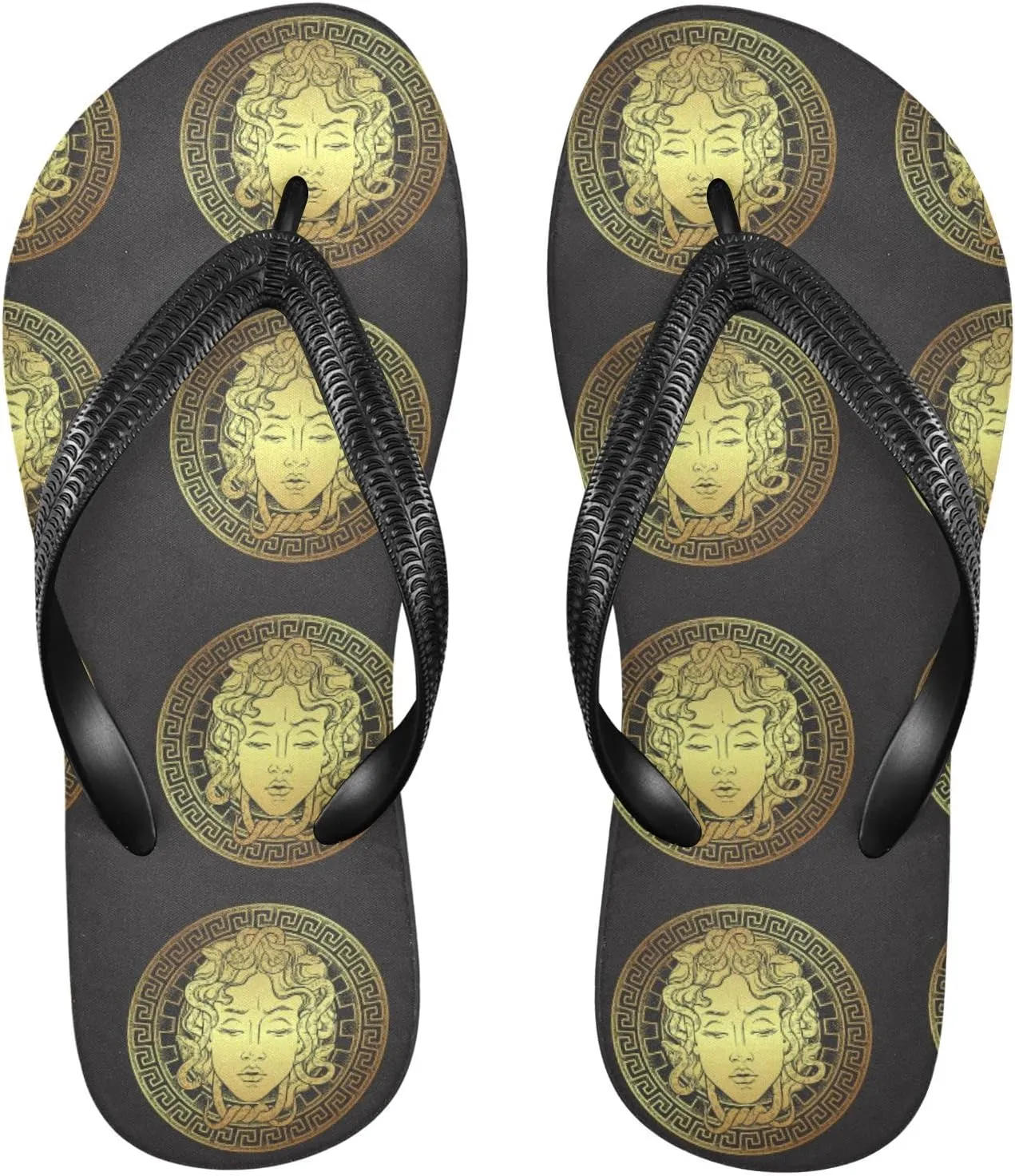 Oyihfvs Flip Flops Flip Sandal Home Slippers Hotel Spa Bedroom for Men Women XS-XXL