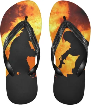 Oyihfvs Flip Flops Flip Sandal Home Slippers Hotel Spa Bedroom for Men Women XS-XXL