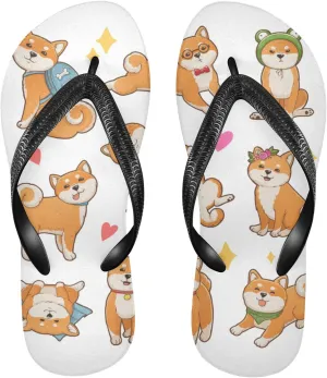 Oyihfvs Flip Flops Flip Sandal Home Slippers Hotel Spa Bedroom for Men Women XS-XXL