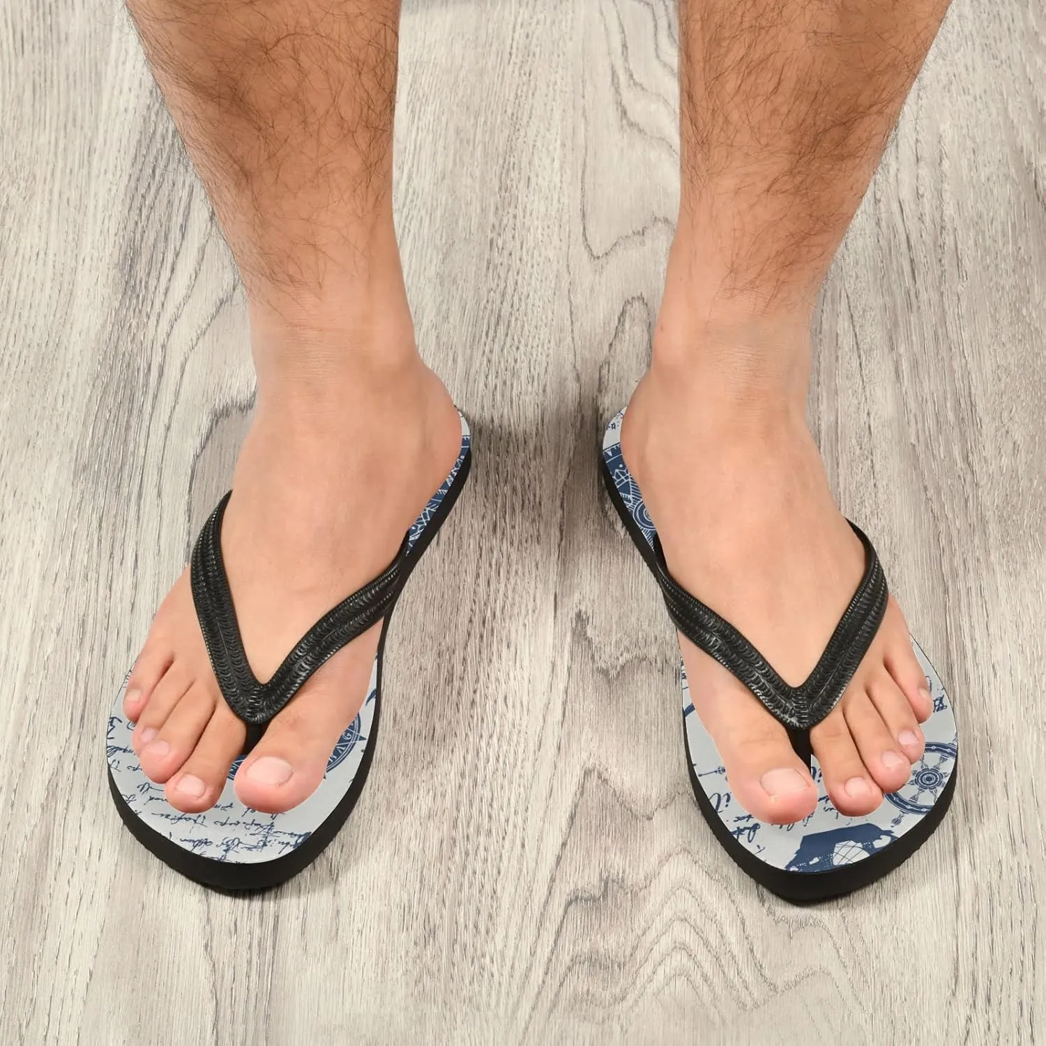 Oyihfvs Flip Flops Flip Sandal Home Slippers Hotel Spa Bedroom for Men Women XS-XXL
