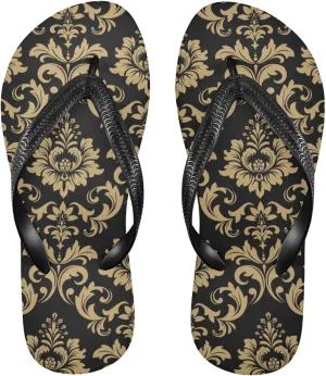 Oyihfvs Flip Flops Flip Sandal Home Slippers Hotel Spa Bedroom for Men Women XS-XXL