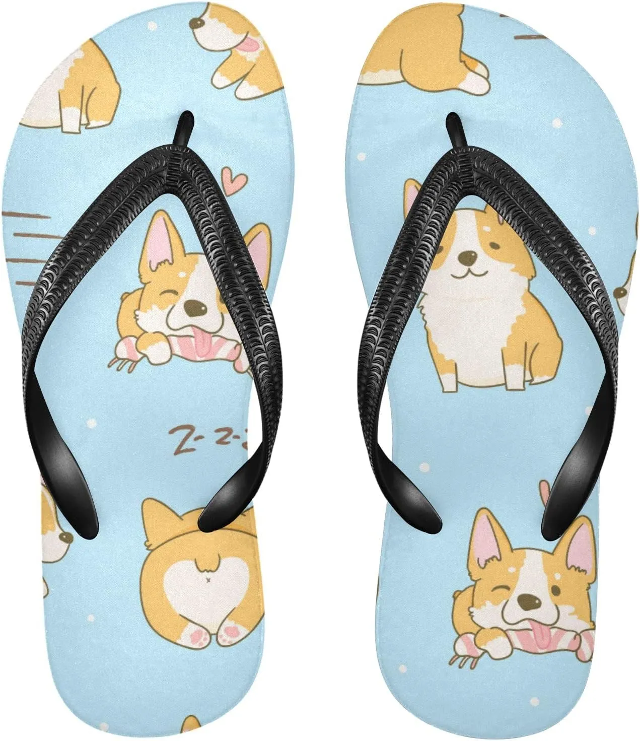 Oyihfvs Flip Flops Flip Sandal Home Slippers Hotel Spa Bedroom for Men Women XS-XXL