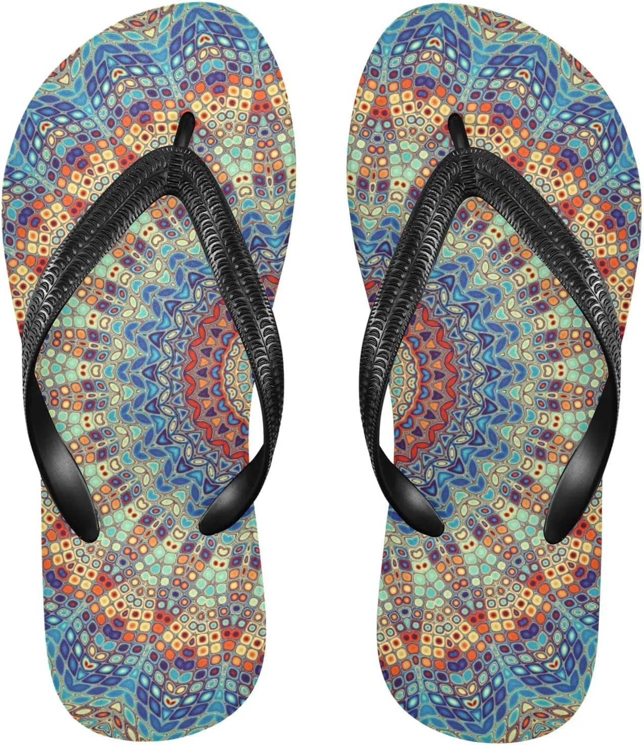 Oyihfvs Flip Flops Flip Sandal Home Slippers Hotel Spa Bedroom for Men Women XS-XXL