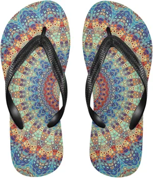 Oyihfvs Flip Flops Flip Sandal Home Slippers Hotel Spa Bedroom for Men Women XS-XXL