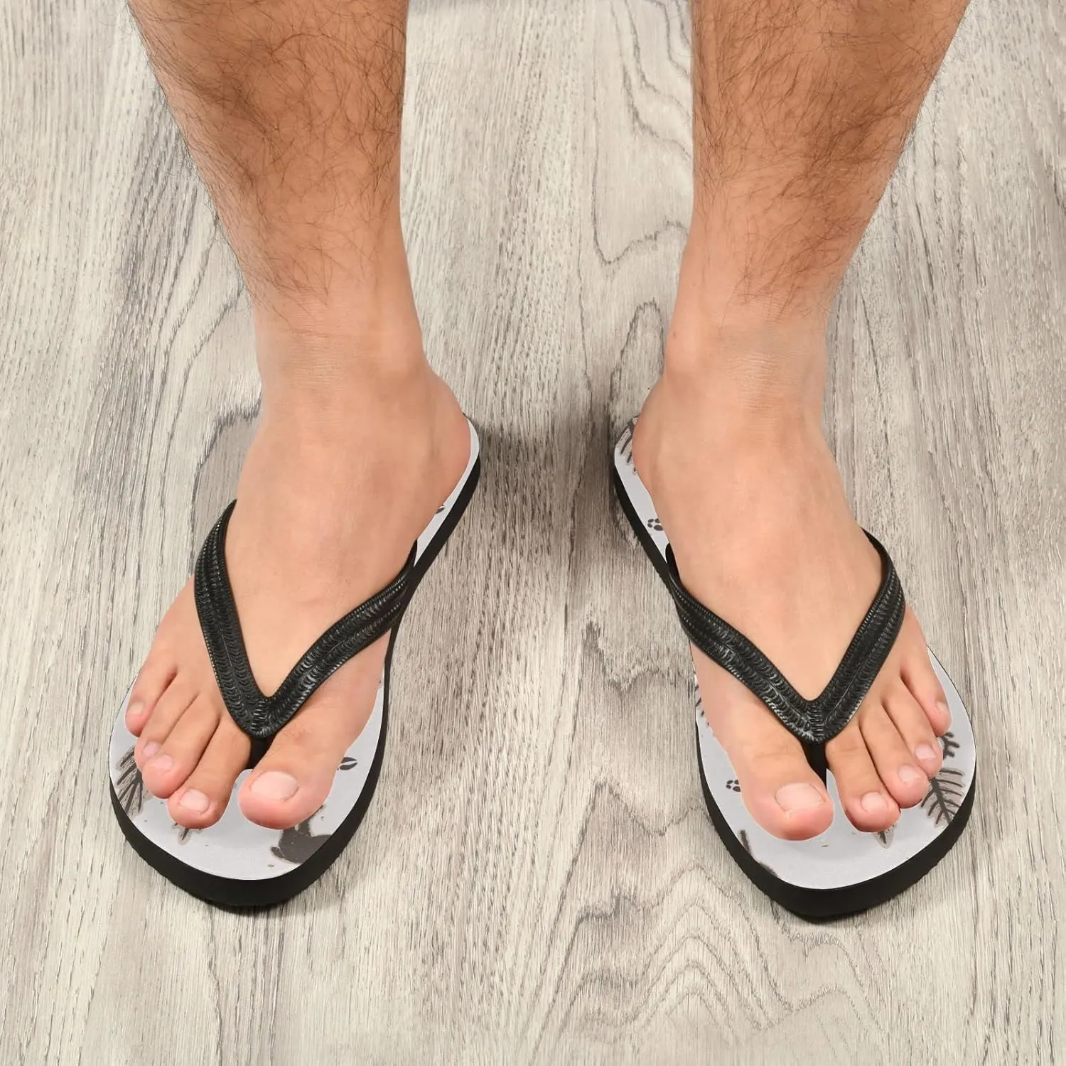 Oyihfvs Flip Flops Flip Sandal Home Slippers Hotel Spa Bedroom for Men Women XS-XXL