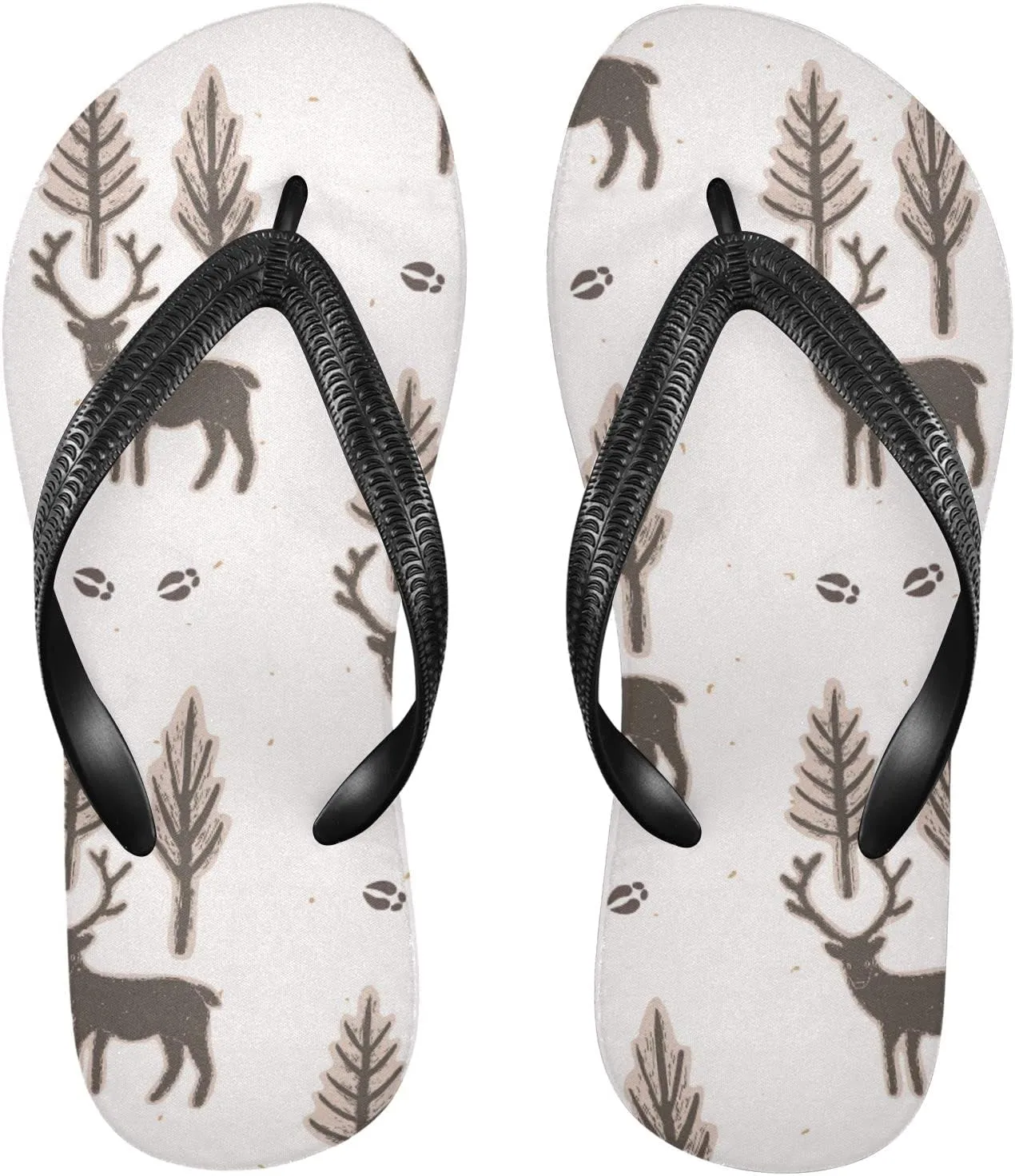 Oyihfvs Flip Flops Flip Sandal Home Slippers Hotel Spa Bedroom for Men Women XS-XXL