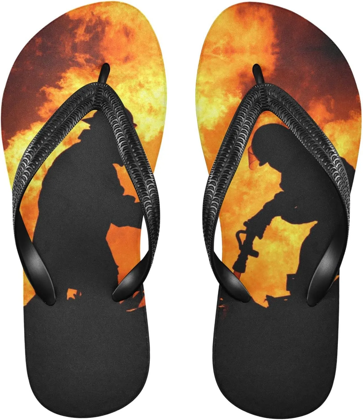 Oyihfvs Flip Flops Flip Sandal Home Slippers Hotel Spa Bedroom for Men Women XS-XXL