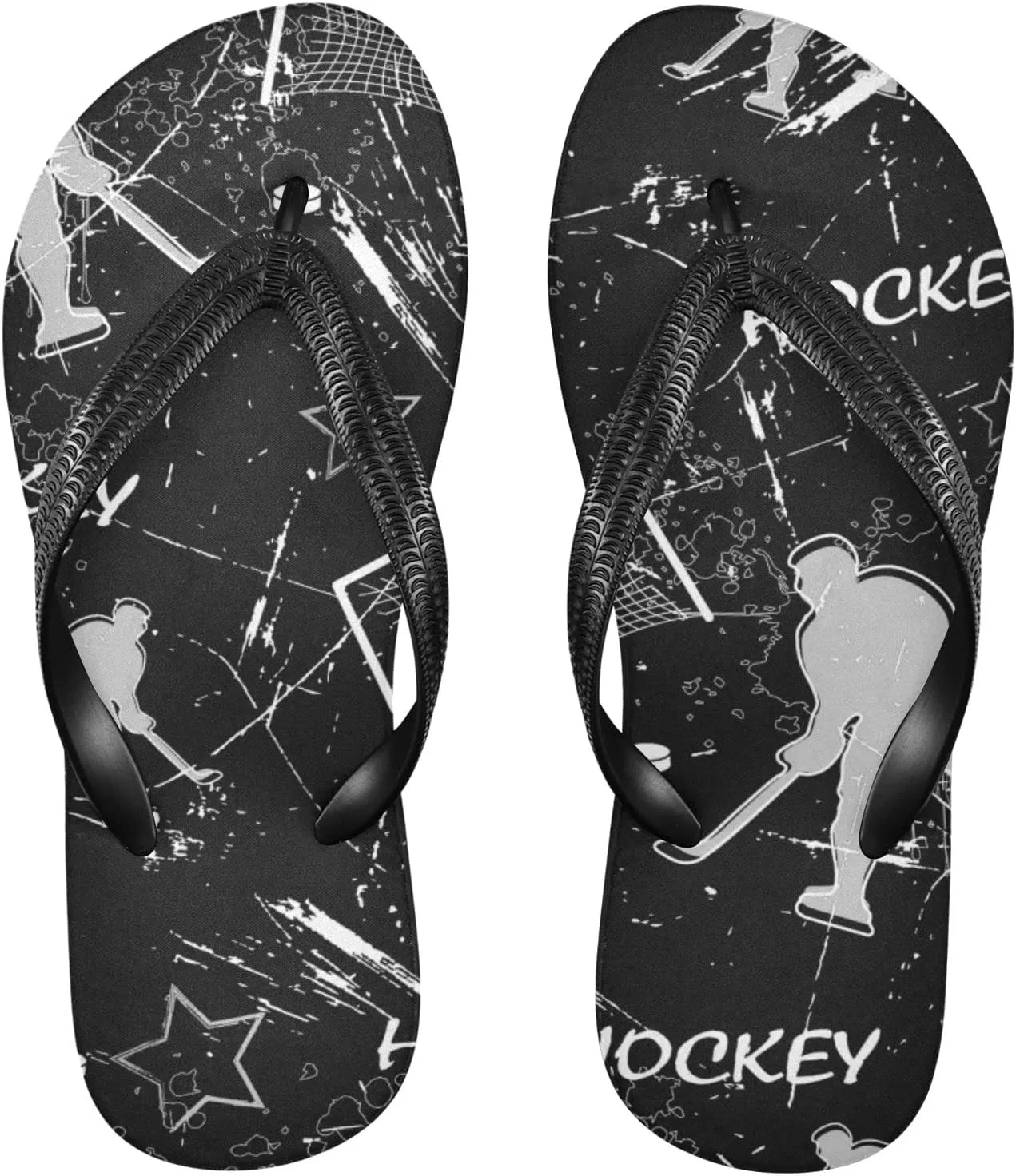 Oyihfvs Flip Flops Flip Sandal Home Slippers Hotel Spa Bedroom for Men Women XS-XXL