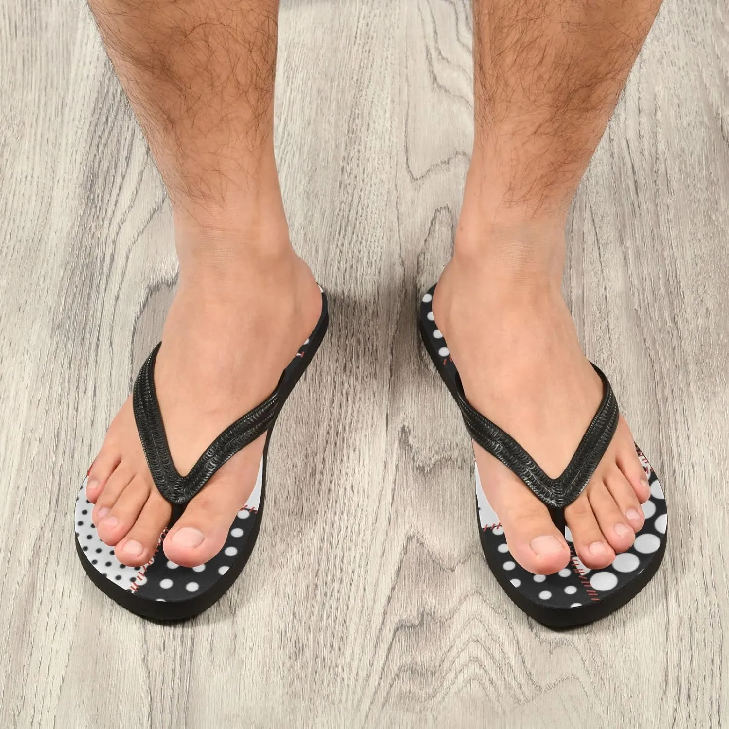 Oyihfvs Flip Flops Flip Sandal Home Slippers Hotel Spa Bedroom for Men Women XS-XXL