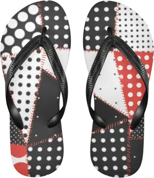 Oyihfvs Flip Flops Flip Sandal Home Slippers Hotel Spa Bedroom for Men Women XS-XXL