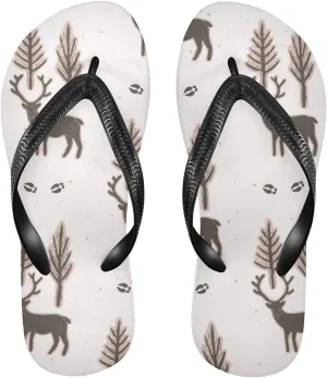 Oyihfvs Flip Flops Flip Sandal Home Slippers Hotel Spa Bedroom for Men Women XS-XXL