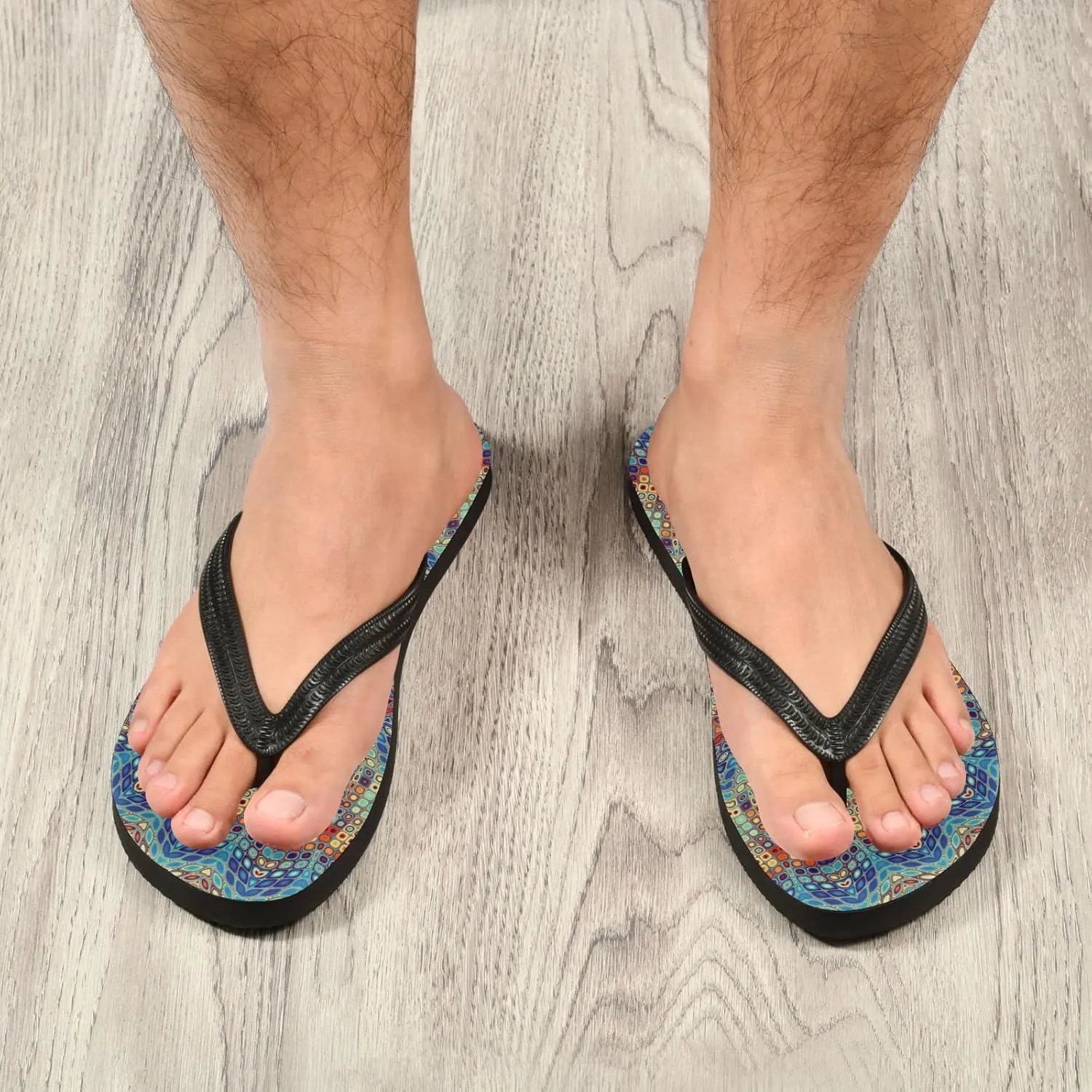 Oyihfvs Flip Flops Flip Sandal Home Slippers Hotel Spa Bedroom for Men Women XS-XXL
