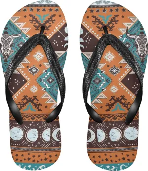 Oyihfvs Flip Flops Flip Sandal Home Slippers Hotel Spa Bedroom for Men Women XS-XXL