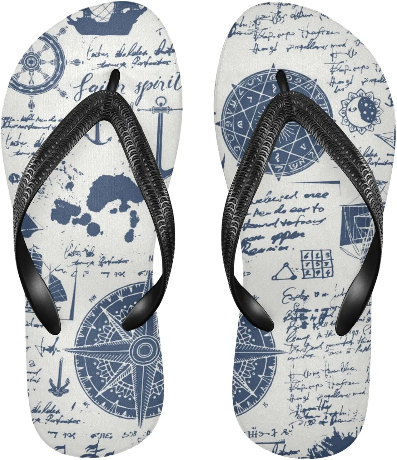 Oyihfvs Flip Flops Flip Sandal Home Slippers Hotel Spa Bedroom for Men Women XS-XXL