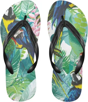 Oyihfvs Flip Flops Flip Sandal Home Slippers Hotel Spa Bedroom for Men Women XS-XXL