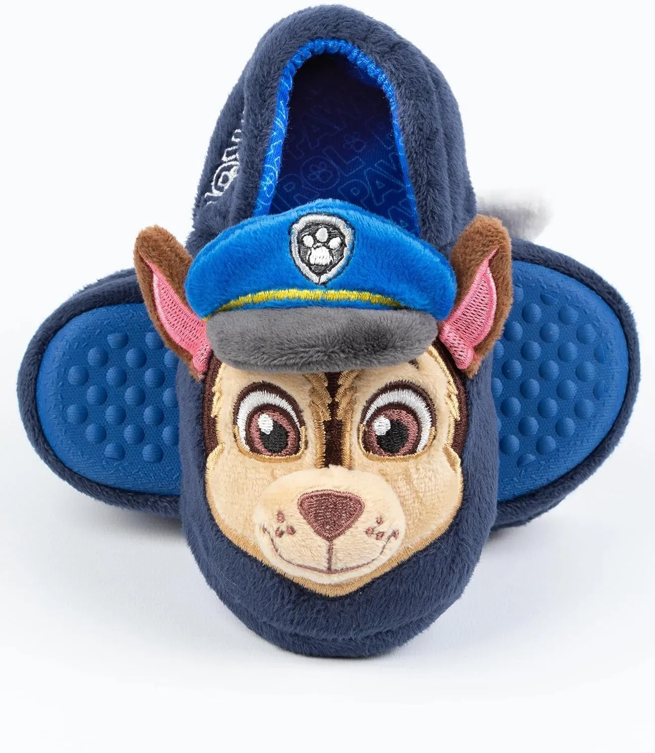 Paw Patrol Slippers Kids Toddlers | Girls Boys Animated Rescue Pups 3D Ears Chase Marshall Slip On House Shoes